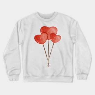 Love balloons Crewneck Sweatshirt